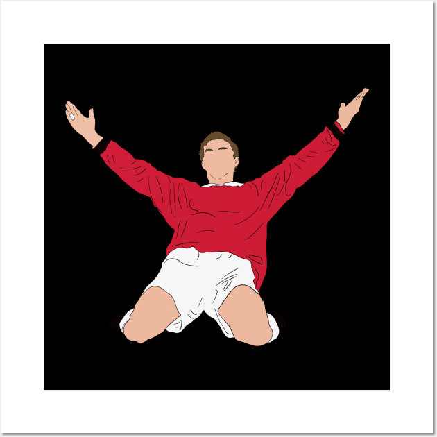 Ole Gunnar Solskjaer Wall Art by Hevding